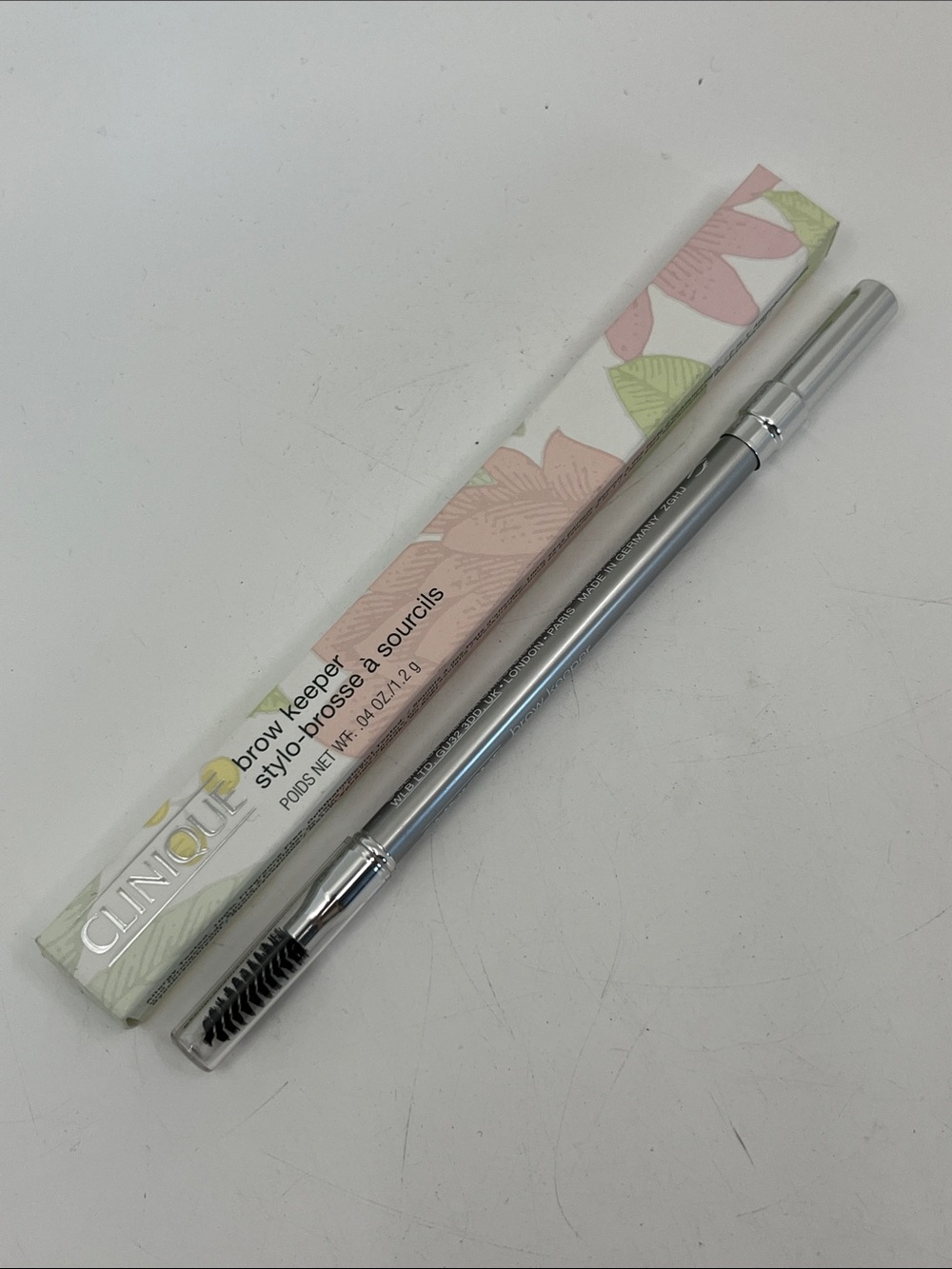 Clinique Brow Keeper Pencil with Spoolie Brush - 02 Honey - .04 Oz.